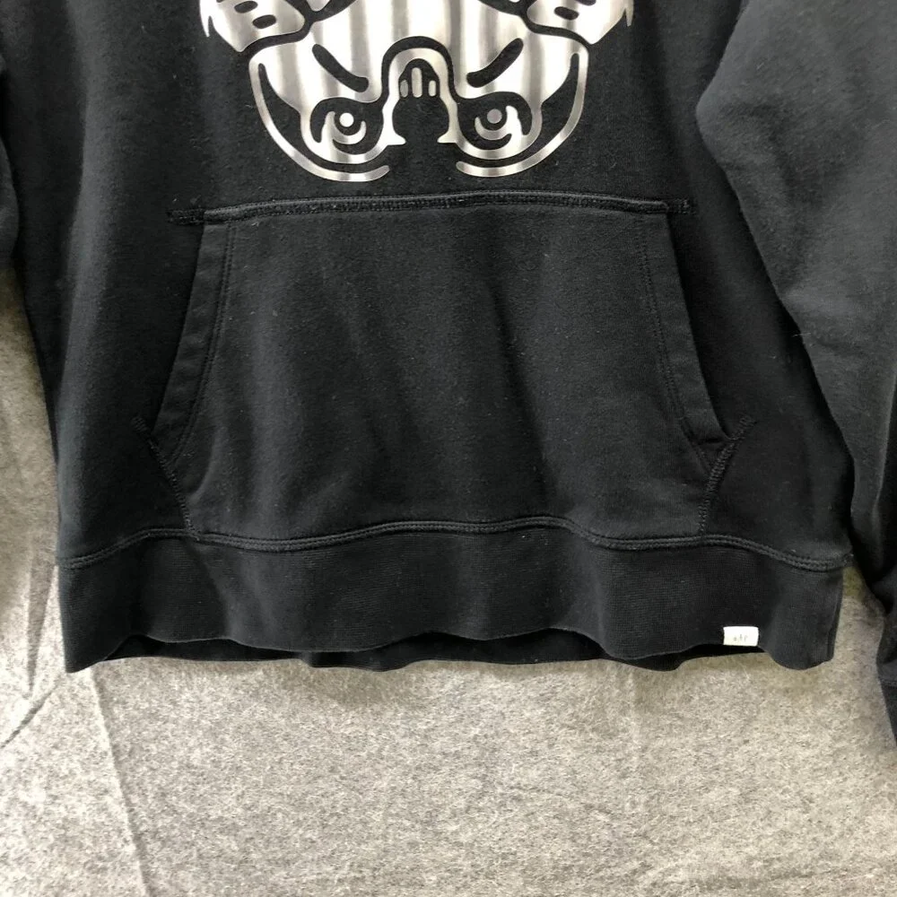 Gap Boys XL (12) Star Wars Hoodie Sweatshirt Black Pullover‎ Fleece